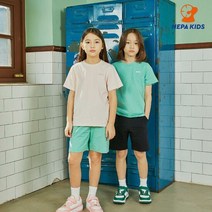 [네파키즈] KJD5955 언리미티드 반소매 트레이닝세트 본사직영