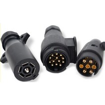 트레일러 젠더 자동차 카라반 충전기 요트 플러그 미국식 변환 견인장치 유럽식, A.유럽식 7핀 플러그