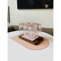 홈파티 24K 골드라인 줄무늬 언더락 하이볼 유리컵 유리잔 글라스, 언더락 글라스