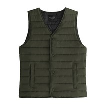 브이넥 경량 패딩 베스트 패딩조끼 LJ6307