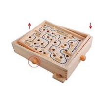 어린이 유아 창의력 발달 구슬 퍼즐 학습 소나무 우드