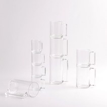 에스씨 코리아 내열 강화 유리 머그 머그컵 머그잔 루미낙 피트 니스 4종 투명 내열컵, 04 머그컵 400mlX2P