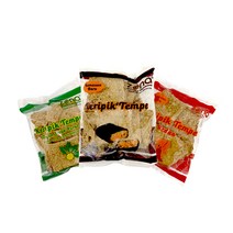 인도네시아 조나 끄리삑뗌빼 3종택(오리지날 다운저룩뿌룻 쁘다스) 230g 콩과자, 쁘다스230g
