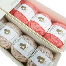 아가 오가닉 코튼 30g / 뜨개질 사계절 면실 organic cotton yarn, 36