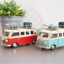 빈티지 캠핑카 카페 가게 인테리어소품 사진관 남친 엔틱장식품, 블루