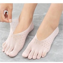 배드민턴백팩 미니 3단 가방 발가락 양말 여성 요가 미끄럼 방지 그립 코튼 필라테스 여성용 발레 댄스 스포츠 피트니스 발목, Type A