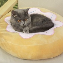 고양이기절방석 고양이도넛방석, 푹신 도넛 방석