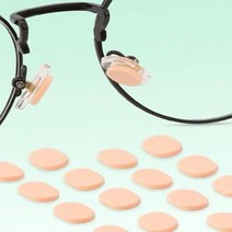 욜케이유 코 받침 안경 논슬립 썬글라스 8개 눌림 자국 미끄럼 방지 푹신한 패드