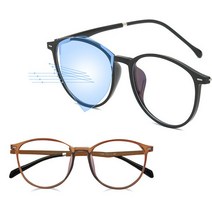 블루라이트 차단 보안경 안경 브라운 안경테 선글라스
