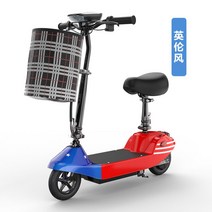 전동 성인용 킥보드 전기 앉아서타는 퀵보드 대리기사 듀얼 접이식 배터리, 24V, 14.태극 디럭스 전동킥보드