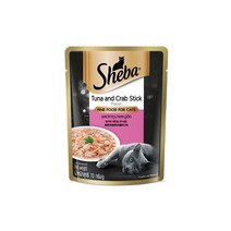 쉬바 고양이 주식파우치 70g, 참치와 게맛살