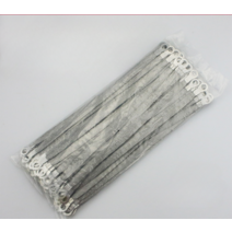 알루미늄 편조선 케이블 접지 300m 홀 직경 8mm 100개 묶음, 단일옵션