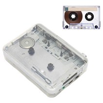 휴대용 카세트 테이프 플레이어 MP3 변환기 오디오 음악 3.5mm 헤드폰 잭, 한개옵션0