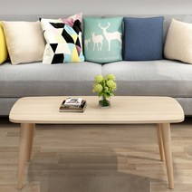 소파테이블 쇼파 식탁 거실 좌탁 좌식 우드 원목 원룸, 오크