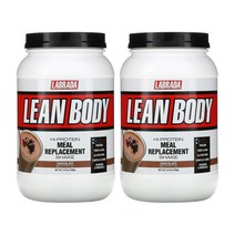 Labrada Nutrition 라브라다 뉴트리션 린바디 고단백질 식사 대용 셰이크 초콜릿맛 1 120g 2병 티아민 클로라이드 비오틴 요오드 함유