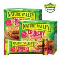 네이쳐밸리 크런치 그래놀라바 오츠 앤 베리, 210g, 20개입