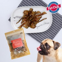 벨버드 건강수제간식 돼지귀슬라이스 250g M x 2개