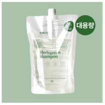 마녀공장 [대용량] 허브그린 샴푸 리필 1100ml, 5개