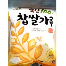 국내산 생찹쌀가루 1KG 김장김치풀 새알심분말 송편