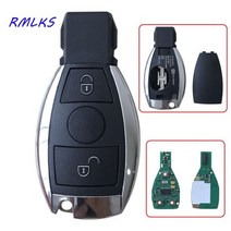 메르세데스 벤츠 2000 NEC BGA 타입 스마트 원격 키 315MHz 433MHz 자동차 자동 장착 MB Emeregny 키 블레이드 포함, 2BTN_315MHz, 2BTN+315MHz