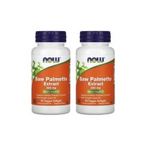 [2개] 나우푸드 쏘팔메토 320mg 90베지캡슐 세레노아레펜스 호박씨오일 톱야자 페포호박
