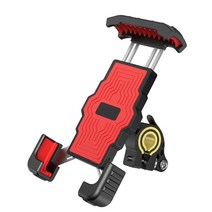 모토 오토바이 스마트 폰 모바일 핸들 바 스탠드 스쿠터 킥 스탠드 6.5 인치 전화 홀더 자전거 MTB 셀 지원 호환, 03 LIPJJ012402