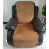 여름 등나무 쿨 매트 깔개 1인용 리클라이너 쇼파 커버 돗자리 라탄 침대 매트리스, 돗자리아이스쿠키꽃손잡이없어