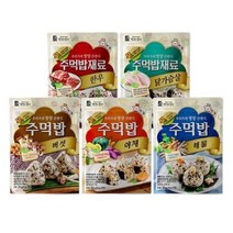 맛있는풍경 주먹밥 한우 24g + 닭가슴살 24g + 야채 24g + 해물 24g + 버섯24g, 3세트