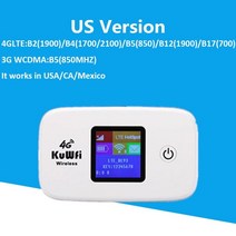유심 라우터 이동식 와이파이 인터넷 에그 데이터 차량용 4g 모바일 잠금 해제 4g sim 미니 150m 무선 휴대용 포켓 모바일 핫스팟 야외 여행, 흰색 - 우리 버전