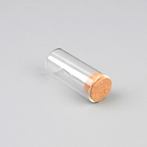 코르크마개미니유리병 코르크병 작은유리공병, 사이즈, 120mm, 1개