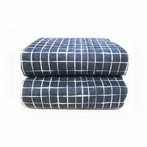 New 한일전기요/대(135x180cm) 고급 전기요( 격자패턴 네이비 / 대 ) 전기담요, 전기요(격자패턴 네이비/대)