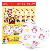 리커버리 코코몽 캐릭터 황사 마스크 KF80 (소형), 4개, 10매입