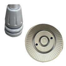 목발 고무패킹 고무캡 국산 알루미늄 구일메디칼 GU, 추가안함