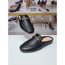 앙세르 앙세르 GD01 가죽 체인포인트 뮬 블로퍼 20811ML1252 (8957423)