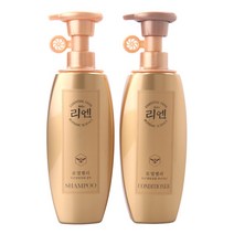 [경기점] 리엔 자윤 로얄젤리 샴푸/윤기강화 컨디셔너 400ml, 로열젤리 윤기강화 컨디셔너(린