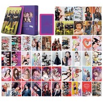 아이돌 포토카드 Kpop-ITZY 2022 새 앨범 Lomo 카드 54 개/세트 Kpop 걸스 포토카드 한국 아이돌 사진 인, 05 SC-Dark Purple