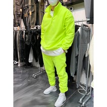 모요 원색 겨울 오버핏 트레이닝 셋트