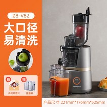 스테인레스 착즙기 과일 업소용 자동 주서 녹즙기, 그레이 Z8-V82