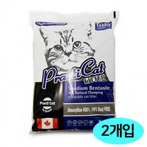 고양이모래 배변모래 테비 캐나다 프락티캣 (10L x 2개입) (무향), 상세페이지 참조