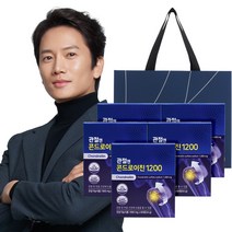[본사] 관절엔 콘드로이친 1200 (5개월분)+쇼핑백 증정, 60정 x 5박스+쇼핑백