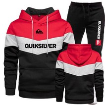 마라톤복 싱글렛 상의 옷 남성용 재킷 의류 및 스웨트 팬츠 종 세트 캐주얼 몽타주 운동복 인쇄 조깅 따뜻한 바지 정장 가을 겨울, 22.Red  S