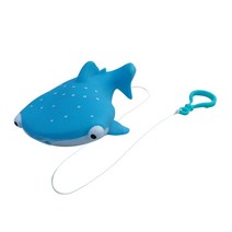 THE WAROOM SHOP 다이빙 스노클링 워터 스포츠를위한 다이버 신호 부표 인형 귀여운 만화 문어 모양 BCD 펜던트 수중 인형, PVC 나일론, 고래 상어