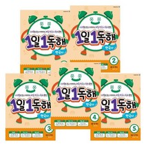 메가스터디 1일 1독해 한국사 세트 (전5권) 사~통일 신라 발해 + 후삼국~고려 조선1 조선2 대한 제국~현대