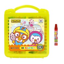 선물용 뽀로로 어린이 크레파스 24색 크레용 지구파스, 상세페이지 참조