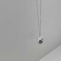 델피너스 미쏠로지 925실버 목걸이 화이트 (JAS0157)
