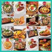 담짜 생일상차림메뉴 생신상메뉴 손님초대요리 손님상차림 잔치음식 집들이뷔페 홈파티음식 10종, 야채 품은 밀푀유나베, 1개, 1340g