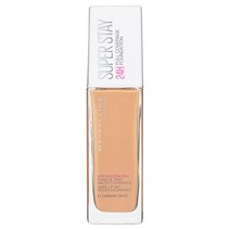 Maybelline New York 매이블린 뉴욕 파운데이션 슈퍼스태이 24시간 롱래스팅 가벼운 느낌 방수 트랜스퍼 방지 30ml 쉐이드 3 트루 아이보리, Caramel Beige