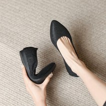 플랫 슈즈 스틸레토 여성 메쉬 로우 로저비비에 편한 여자 Flat 프레클 곰마 모노그램