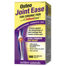 [캐나다 헬스바이저] 웨버네츄럴스 오스테오 조인트 이지 180정 관절 통증 완화 Osteo Joint Ease