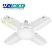 후황 욕실 실내 유인휀 화장실 산업용 업소용 환풍기 E27 LED 전구 팬 블레이드 타이밍 램프 85V 265V 28W, 03 5pcs_02 warm light